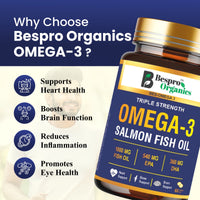 Bespro Omega-3 Salmon Fish Oil – Mercury-Free