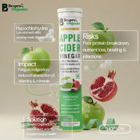 Bespro Apple Cider Vinegar with Pomegranate Extract, Vitamin B6 & B12
