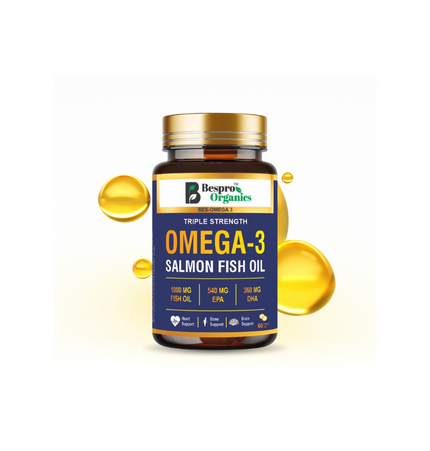 Bespro Omega-3 Salmon Fish Oil  Mercury-Free