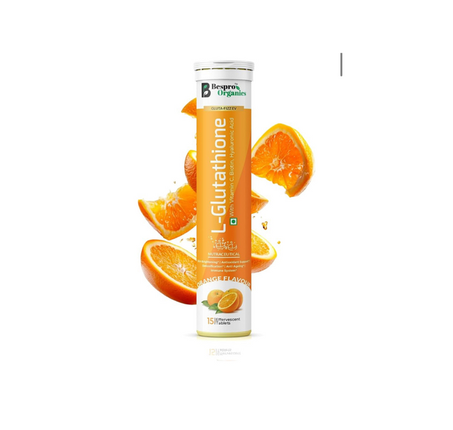 Bespro L-Glutathione with Vitamin C Orange Flavor