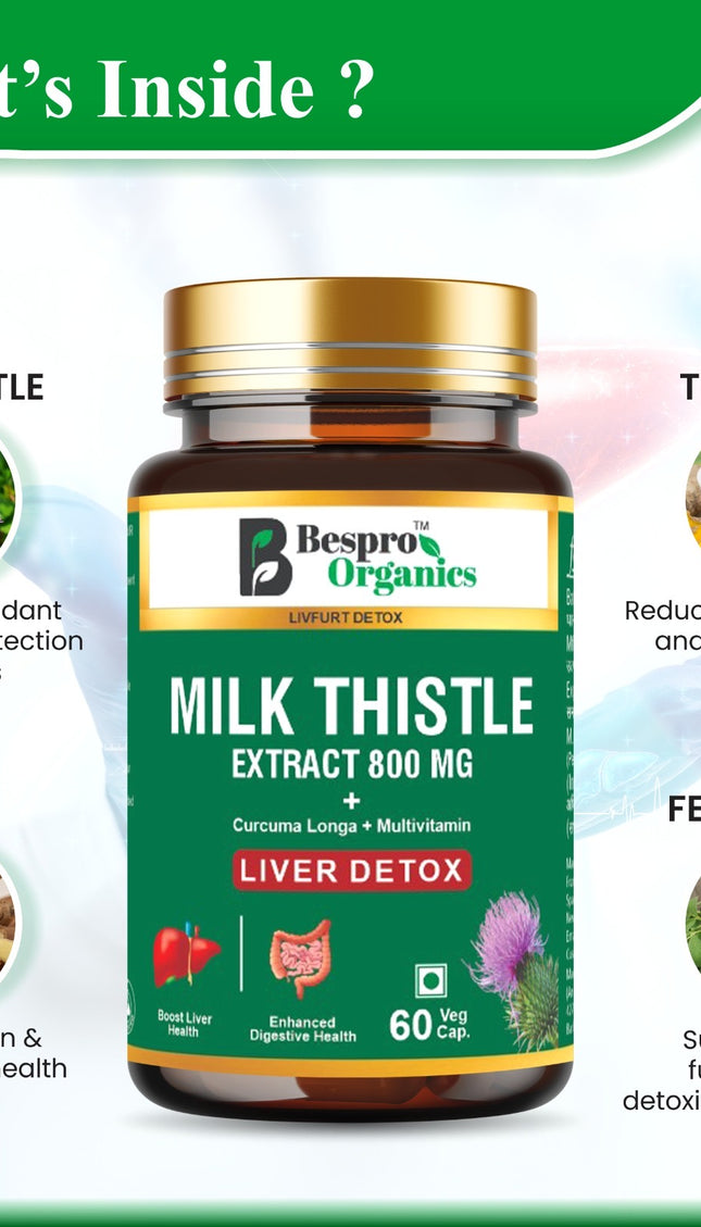 Bespro Organics Liver Detox 800mg