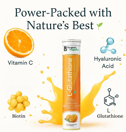 Bespro L-Glutathione with Vitamin C Orange Flavor