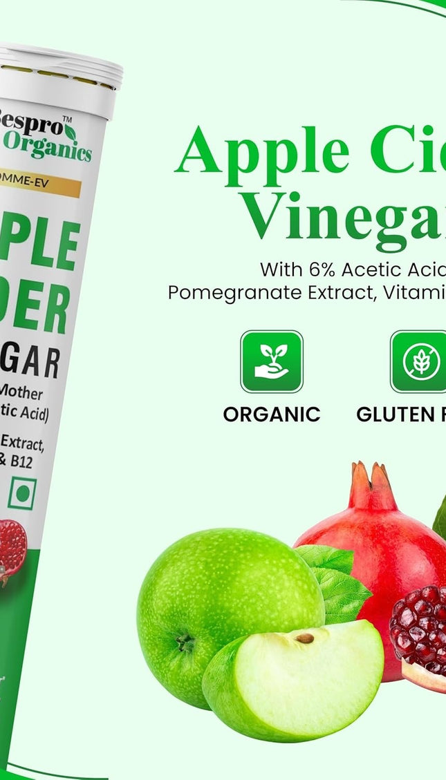 Bespro  Apple Cider Vinegar with Pomegranate Extract, Vitamin B6 & B12