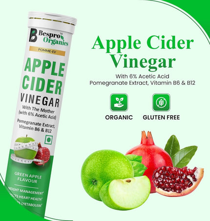 Bespro  Apple Cider Vinegar with Pomegranate Extract, Vitamin B6 & B12