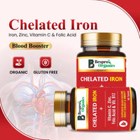 Bespro Chelated Iron+ Vitamin C, Zinc, Folic acid & Vit B12